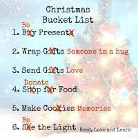 Christmas To Do List.